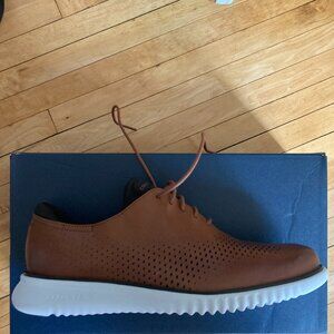 Men's 2.ZERØGRAND Laser Wingtip Oxfords